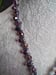 Image of HUGE PURPLE BANDED AGATE PENDANT NECKLACE