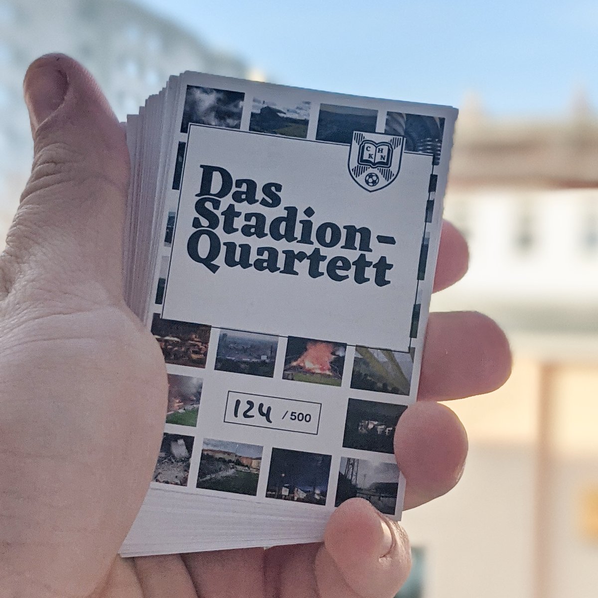 Kartenspiel – Das Stadion-Quartett