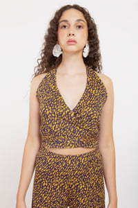 Image 1 of TOP MANHATTAN MICRO MACU BLU/GIALLO €91 - 50%