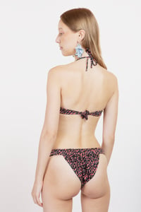 Image 4 of BIKINI BAY + BABE MICRO MACU NERO/CORALLO €139 - 50%