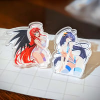 Rias and Akeno Pin Set (Acrylic) 