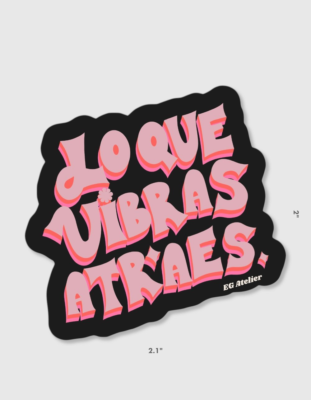 Image of Las Vibras Sticker