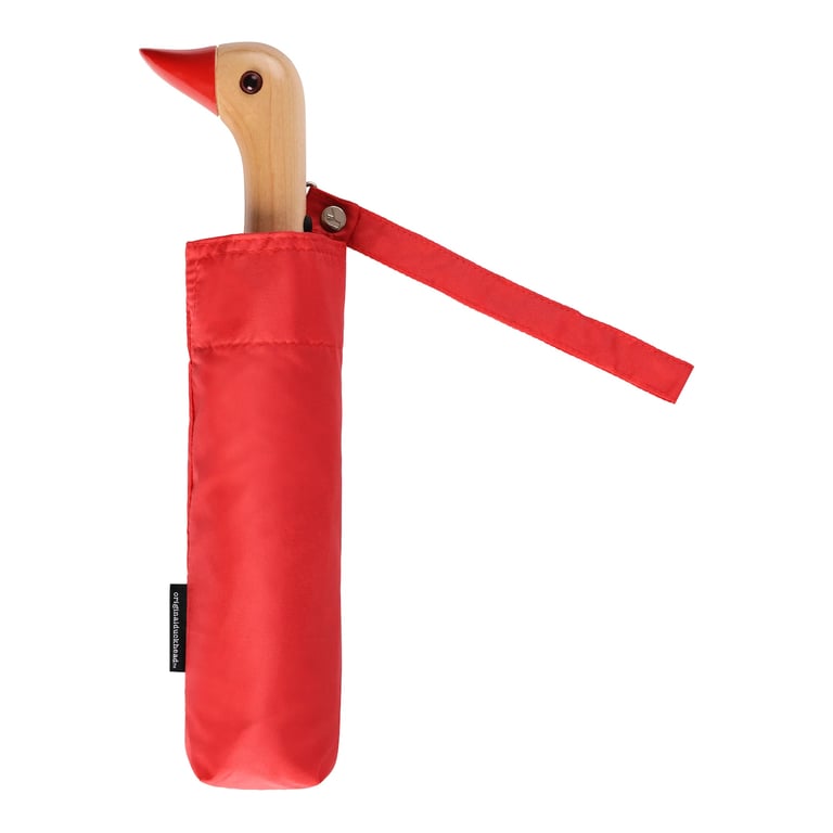 PARAPLUIE CANARD ROUGE, ORIGINAL DUCKHEAD