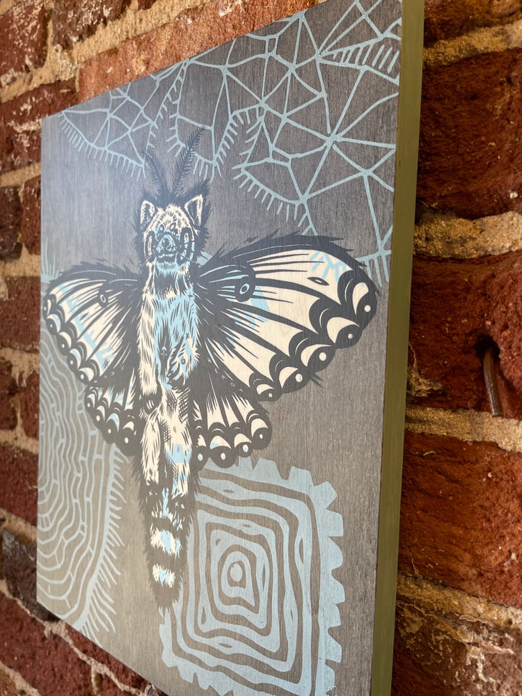Image of Lovechild on Pine Panel
