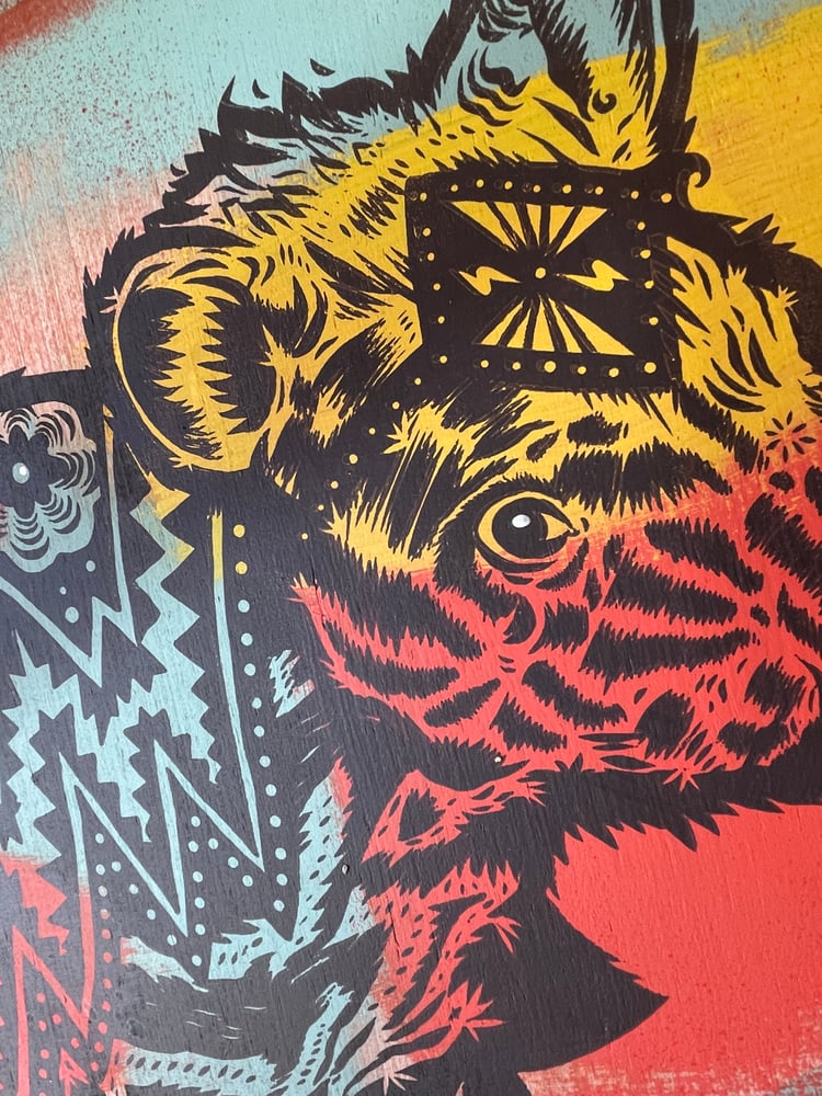 Image of The Healer on Age Plywood