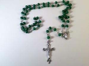 Image of Rosary- Green