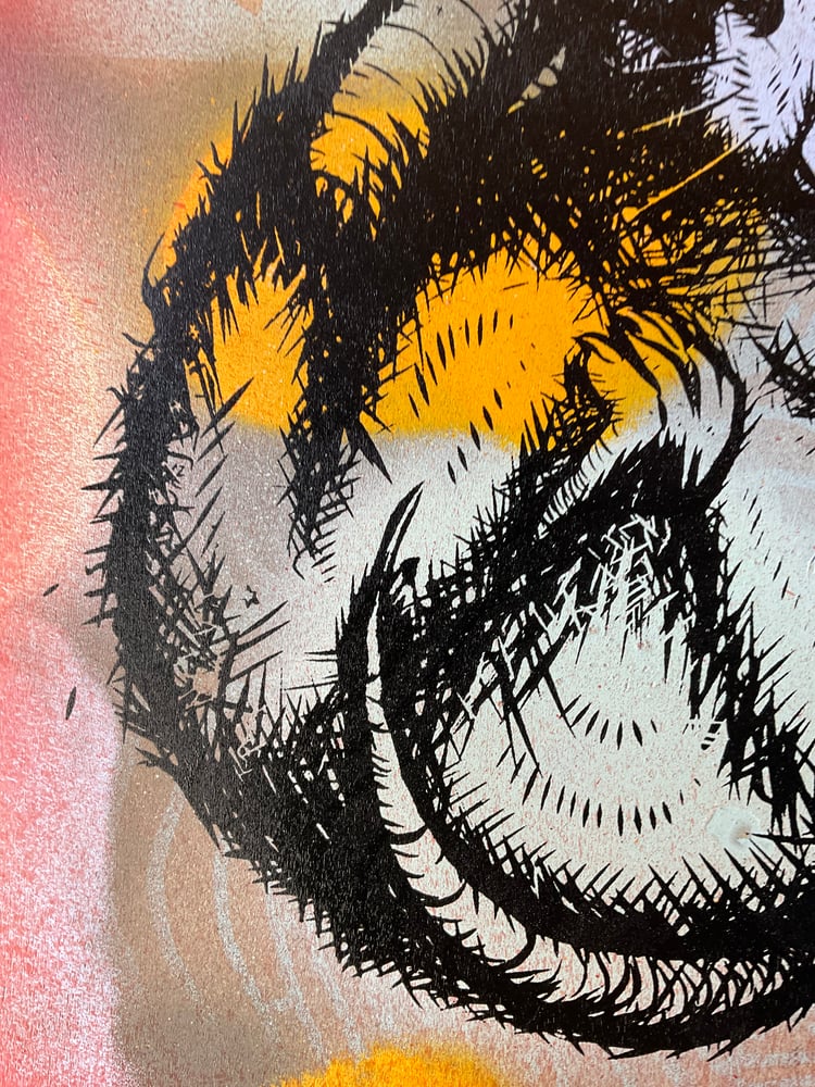 Image of Dream Baby Dream Aerosol on Pine Panel