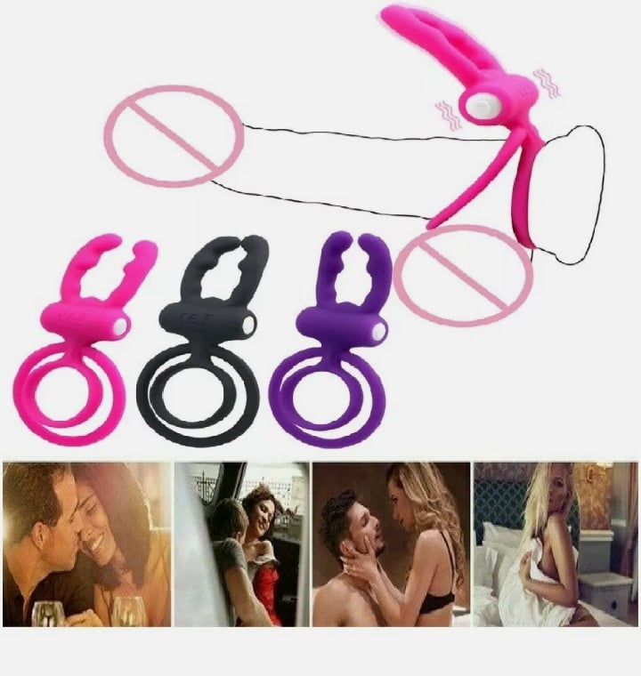 Bunny Vibrating Penis Ring
