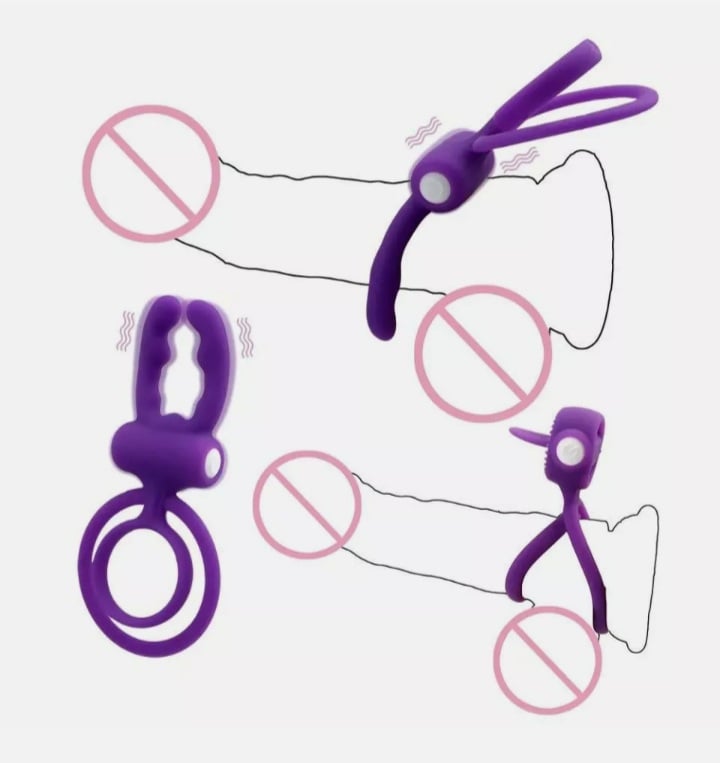 Bunny Vibrating Penis Ring