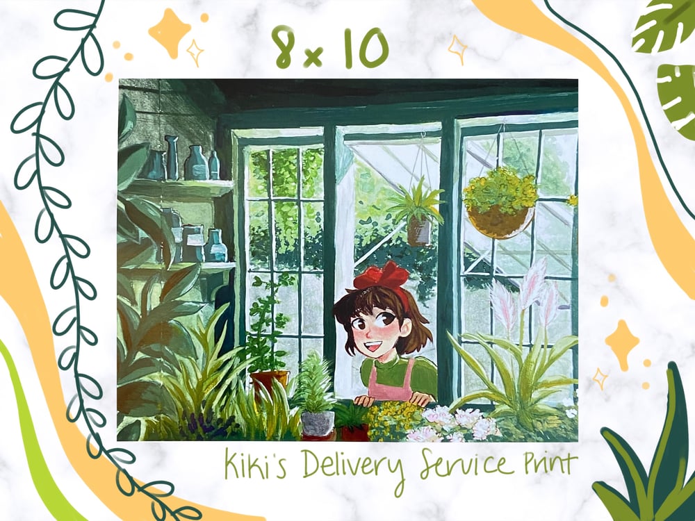 Image of Kiki’s Delivery Service 8 x 10” Art Print