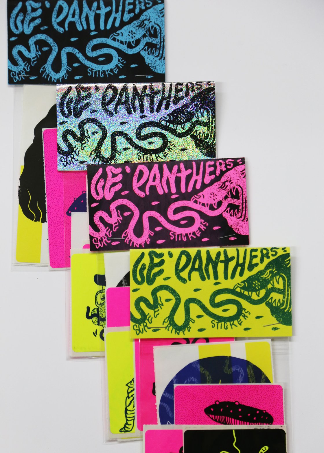 Image of LE PANTHER Sticker Pack (3rd Edition) Limited Edition