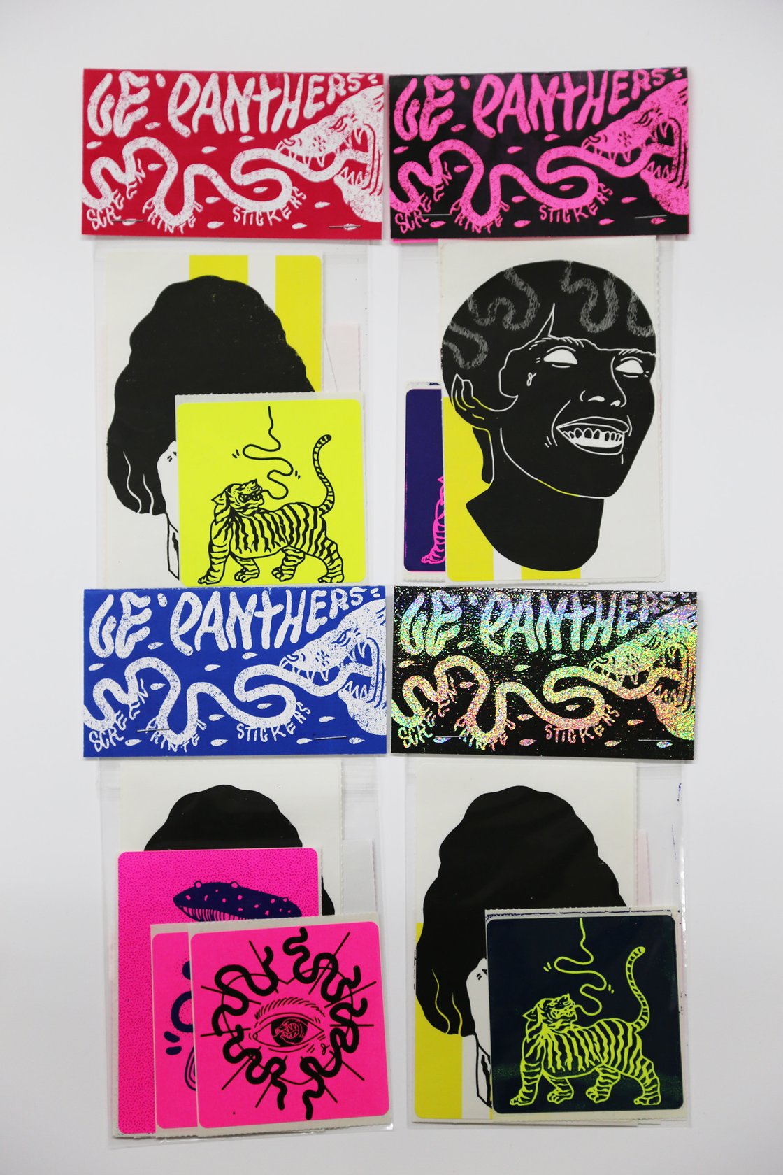 Image of LE PANTHER Sticker Pack (3rd Edition) Limited Edition