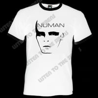 Image 3 of Gary Numan - Touring Principle 79 Retro Ringer Tour T-Shirt