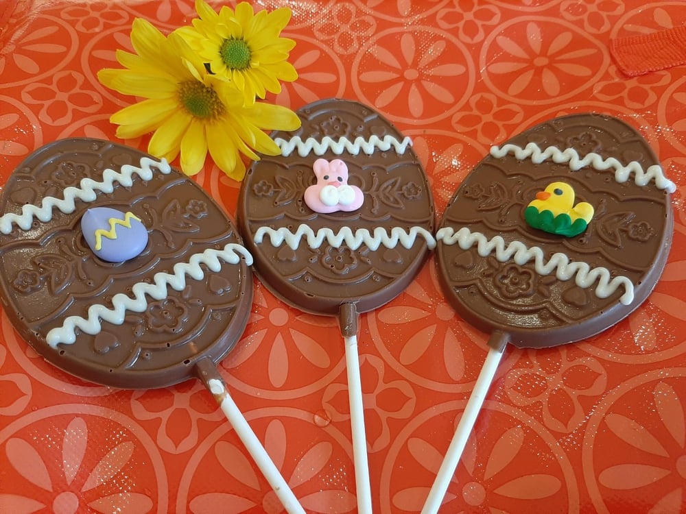 Image of Easter egg lollipops - style may vary