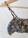 Hawaiian Print Ruched Scrunchie Bralette