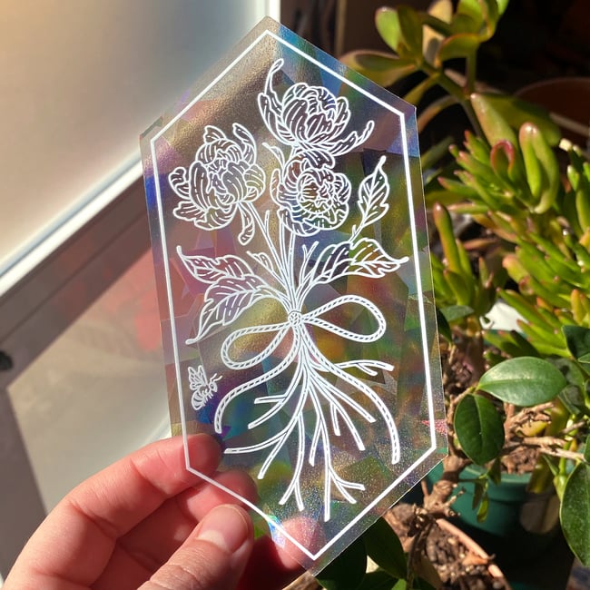 Flowers Suncatcher