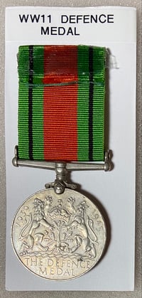 Image 2 of WW2 (British) Defense Medal - Authentic Issue