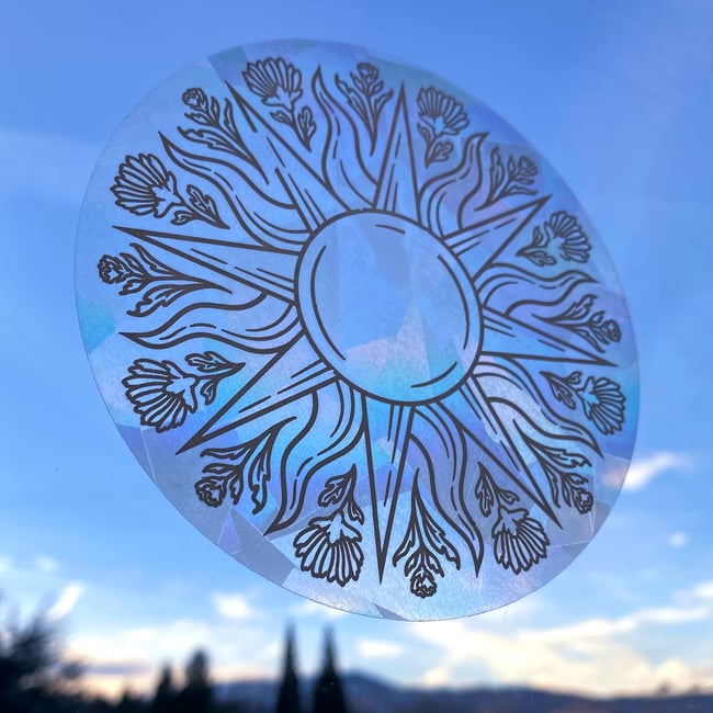 Floral Sun Suncatcher