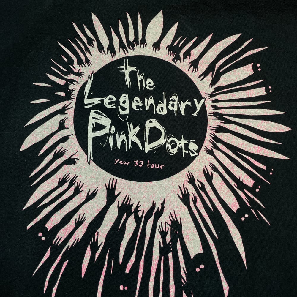 Tee: Legendary Pink Dots Year 33 Tour T-shirt 