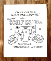 Image 1 of Print - Grief Briefs