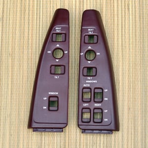 Image of 91-96 Chevy Caprice/Impala SS Switch Panels Housing (Ruby Red)