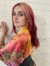 Image 2 of Points and Peace Kimono 