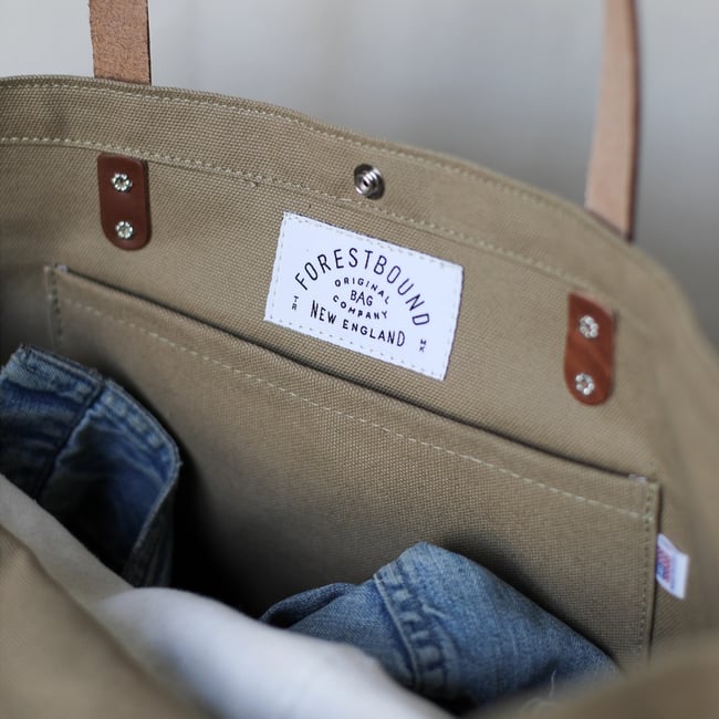 Escape Canvas Tote Bag Forestbound