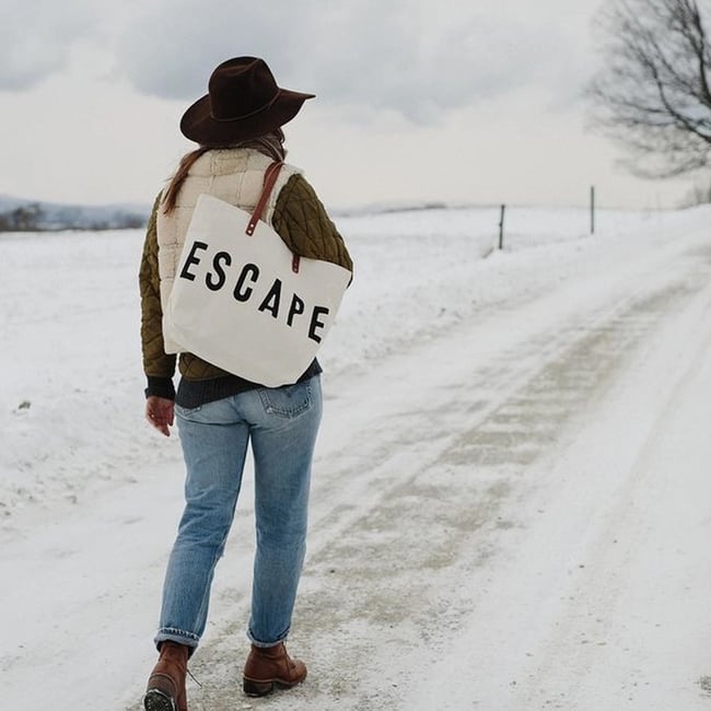 Escape Canvas Tote Bag Forestbound