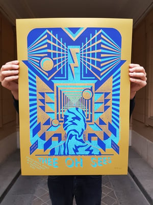 THEE OH SEES (2018) screenprinted poster 