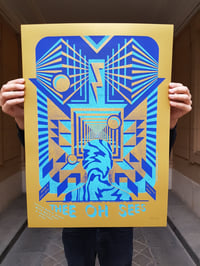 Image 1 of THEE OH SEES (2018) screenprinted poster 