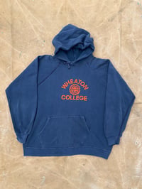 Image 2 of 70s CHAMPION WHEATON COLLEGE HOODIE