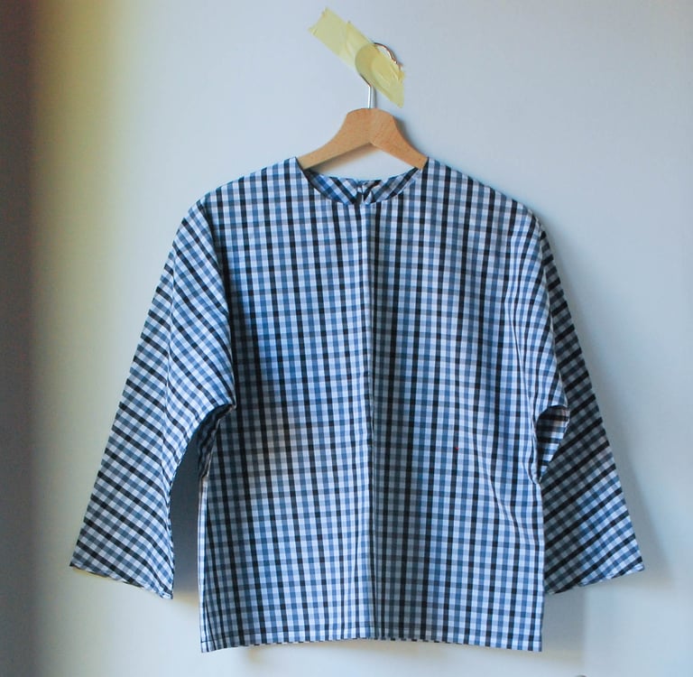 HOT Camicia A Quadri Bianca E Nera Camicia A Scacchi Bianca E