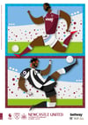 WEST HAM UNITED V NEWCASTLE UNITED 19.02.22 *INCLUDING UK POSTAGE £4.99