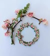 'Blossom Garland' Hanging Wooden Decoration by Amy Swann