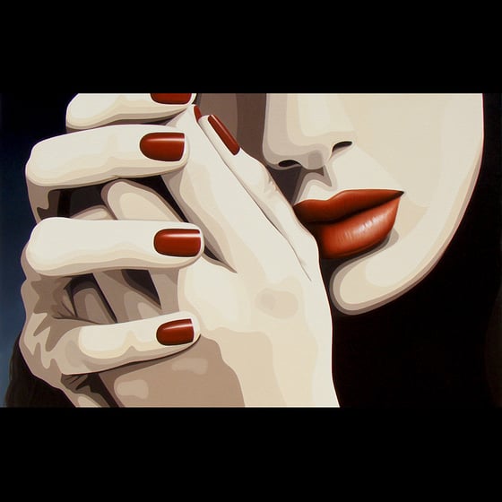 Image of "I have a secret" - 20 x 20 cm