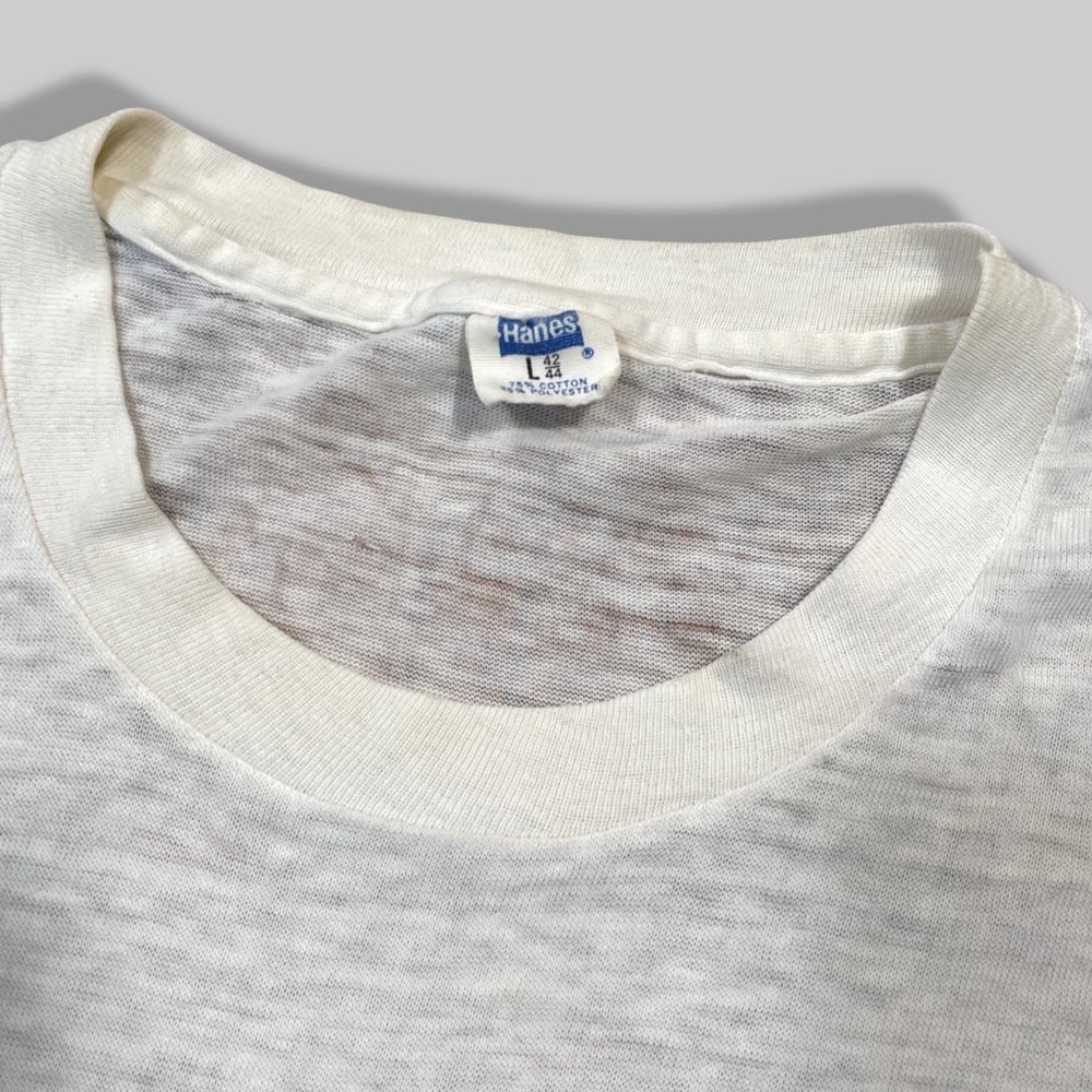 Tee: 1973 Boulder, Colorado Psychedelic Cowboy design by D. Stromberg T-shirt