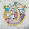 Tee: 1973 Boulder, Colorado Psychedelic Cowboy design by D. Stromberg T-shirt 