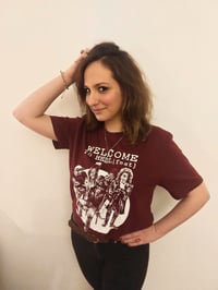Image 2 of TEE-SHIRT UNISEX BORDEAUX Coton bio & équitable