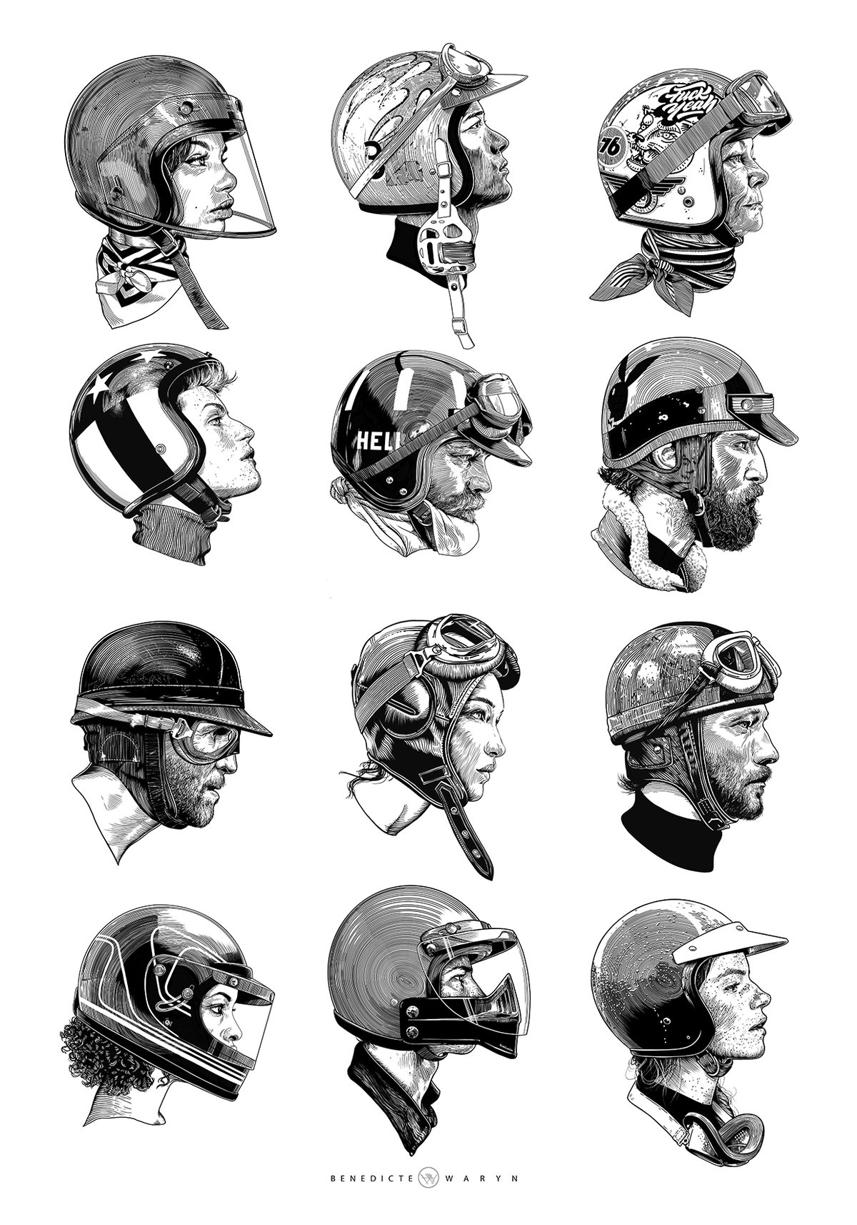 Image of Helmets Poster