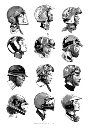 Image of Helmets Poster