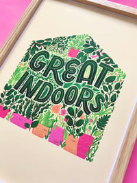 Image 3 of A4 'The Great Indoors' Print