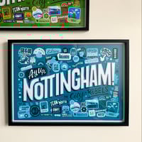 Image 4 of AyUp Nottingham Print