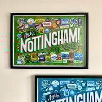 Image 3 of AyUp Nottingham Print