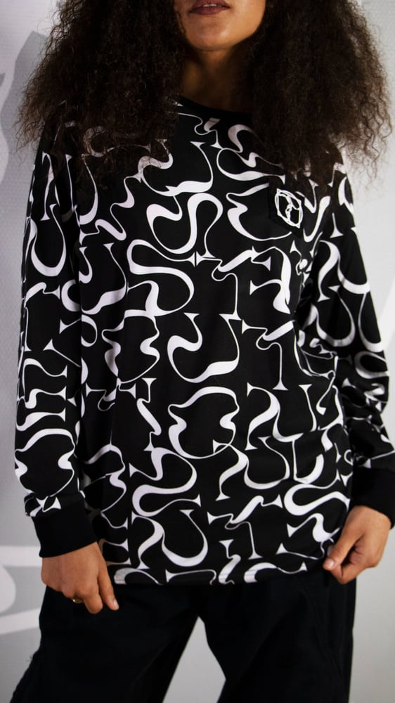 Image of Unisex Long Sleeves Waves // Limited edition // Collection D