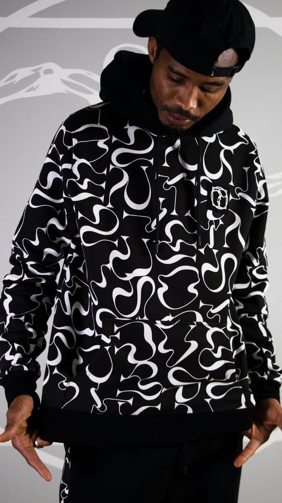 Image of Unisex Hoodie Waves // Limited edition // Collection Dubaï