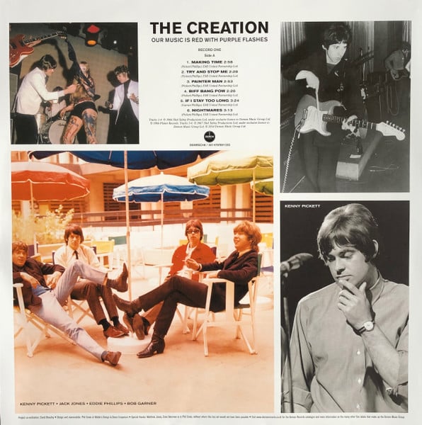 The Creation  – Our Music Is Red With Purple Flashes 2LP, NEW