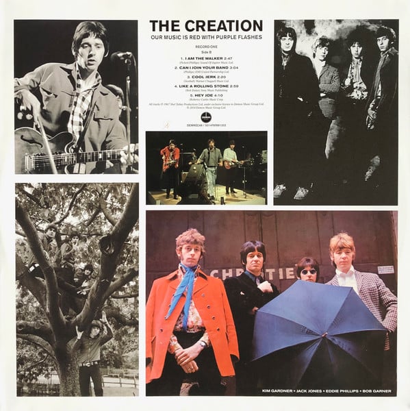 The Creation  – Our Music Is Red With Purple Flashes 2LP, NEW