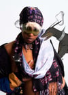THM MONOGRAM SCARF