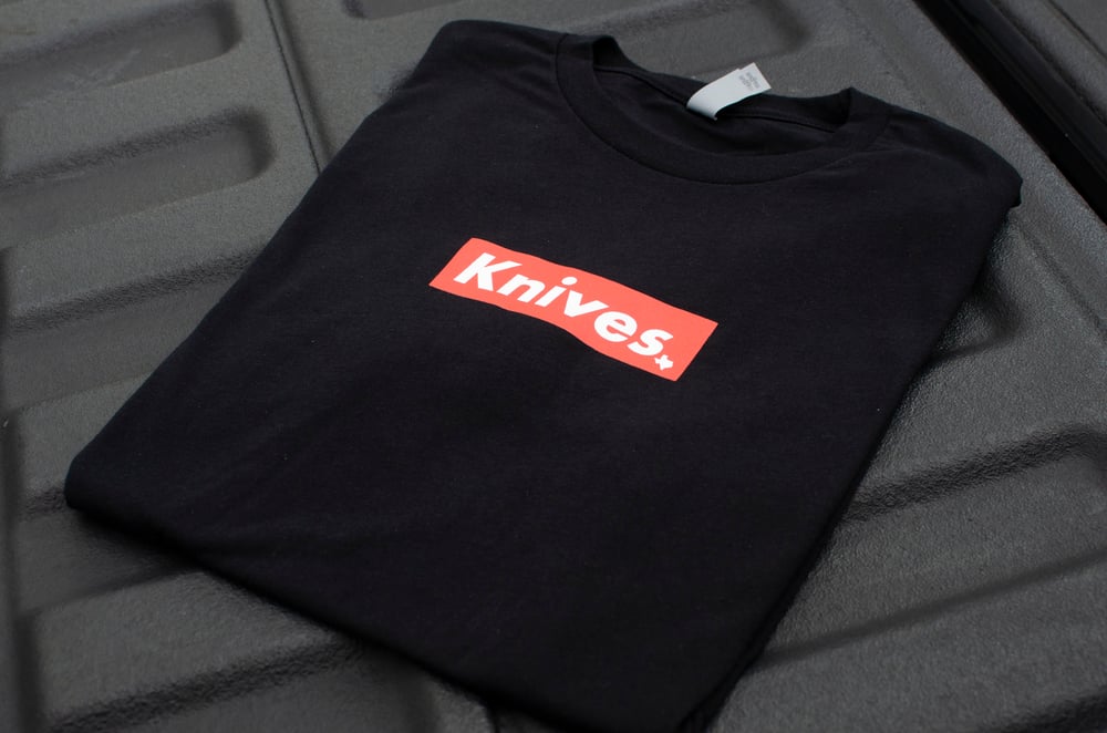 Image of "Knives" Logo Tee