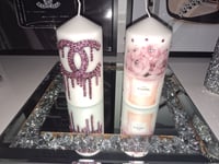 PINK FASHION CANDLES